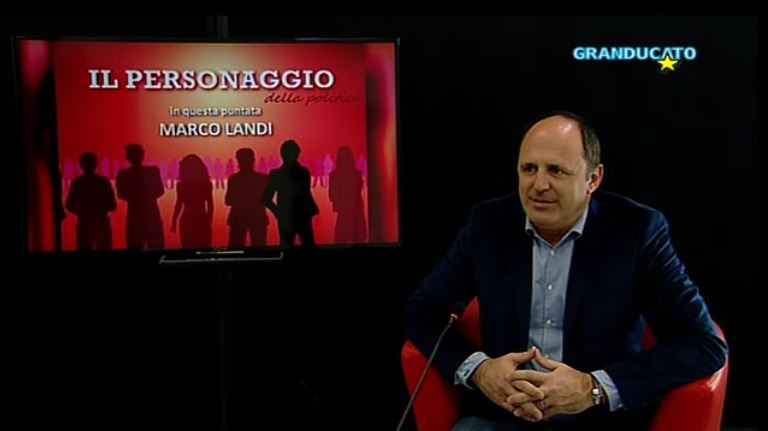 Marco Landi alla trasmissione "Il Personaggio"